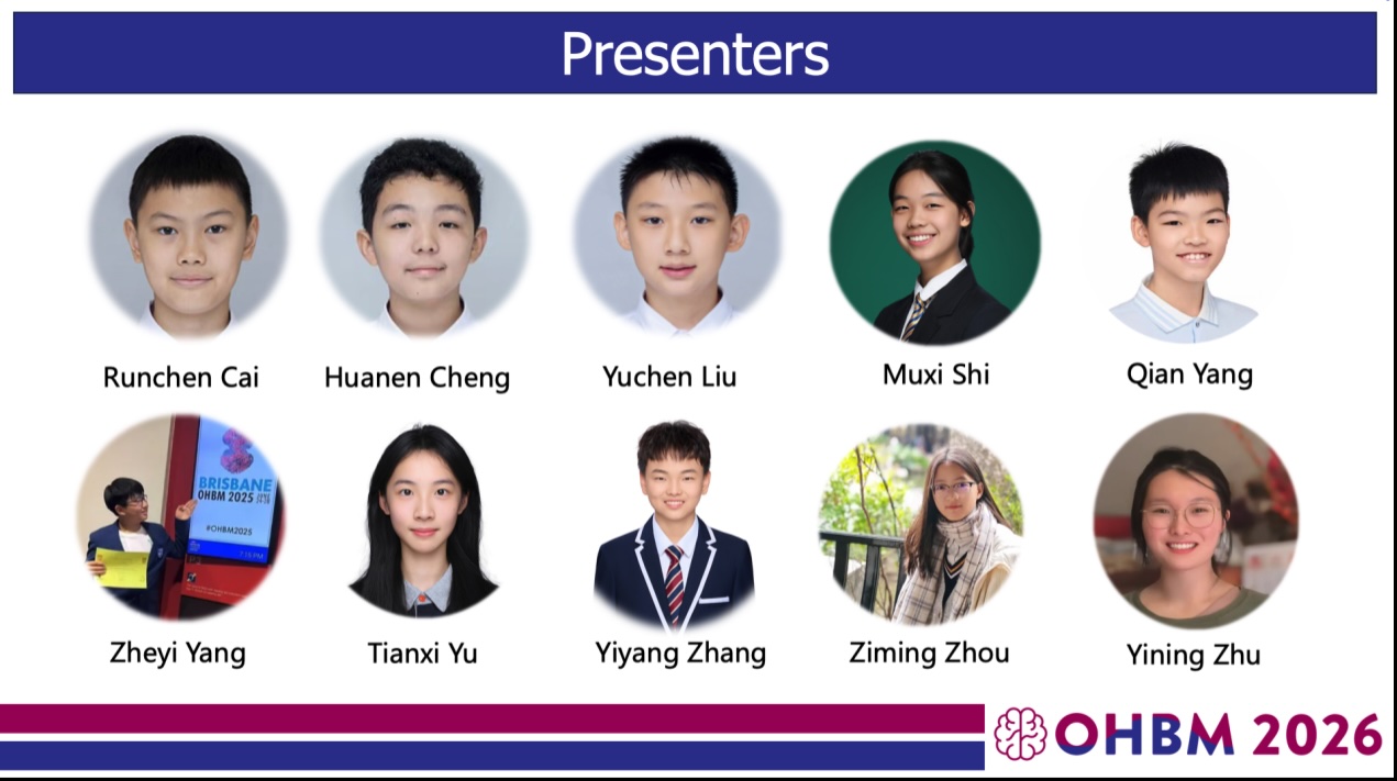 Student Presenters